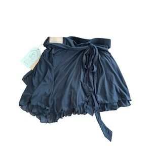 Blogilates Dance Studio Wrap Skort Black  Small NWT